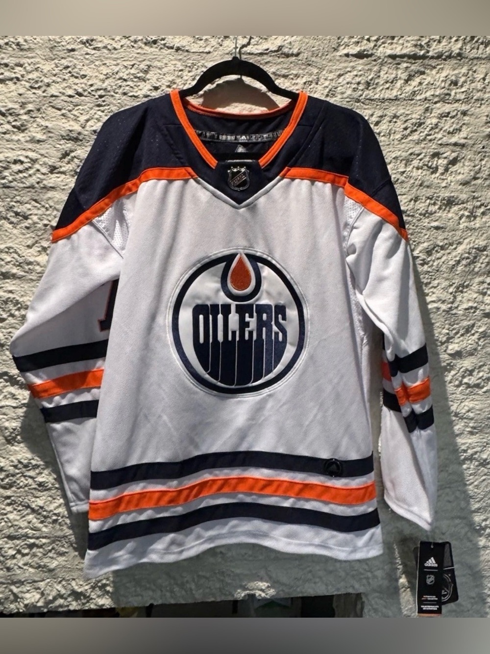 Adidas Edmonton Oilers KEMP #76 Authentic Primegreen Hockey Jersey Mens 46 S NWT